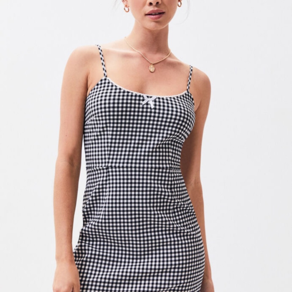 Lottie moss checker print dress - Picture 7 of 12